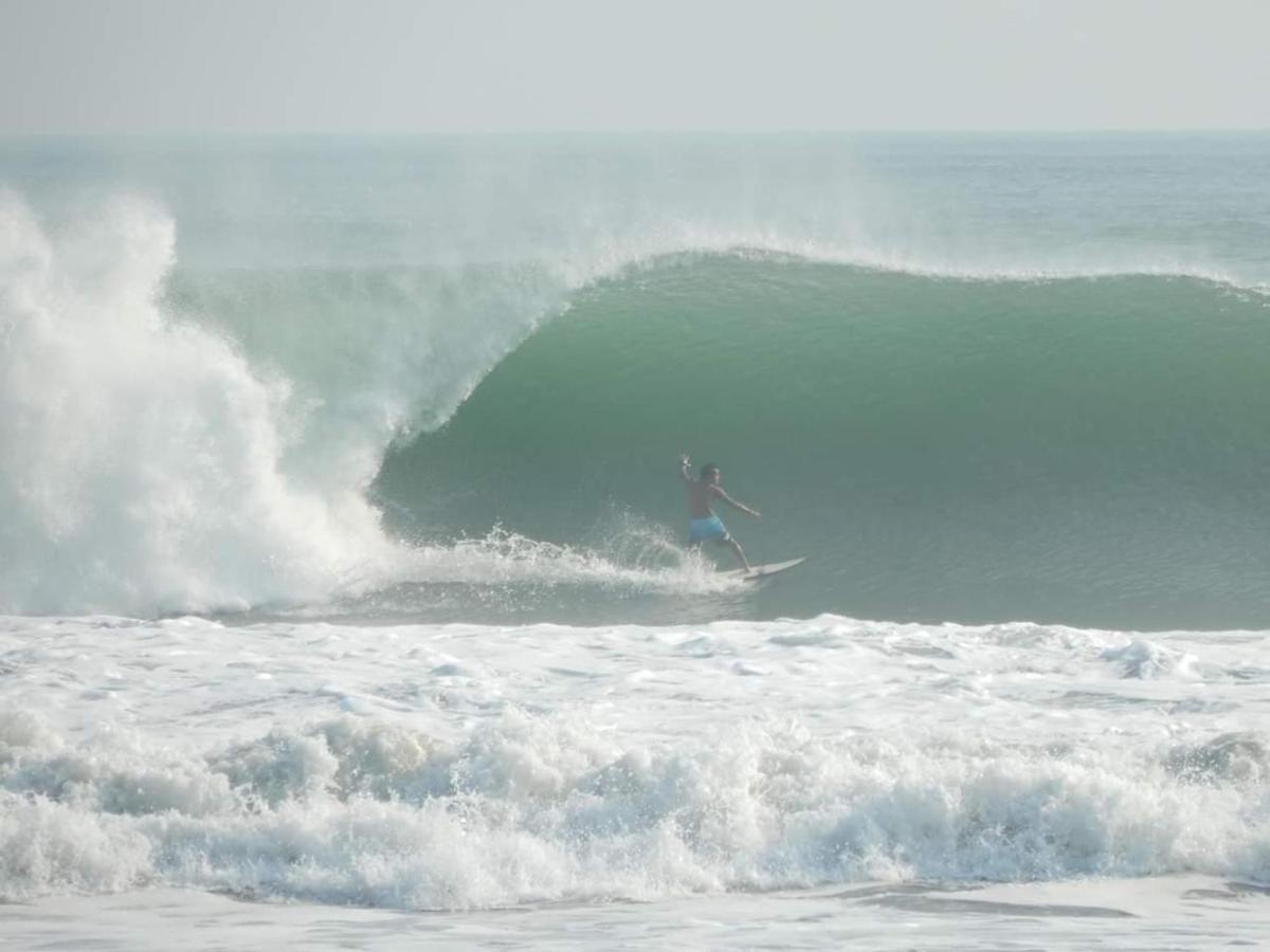 The Point Surfcamp Bali Hotell Pulukan Exteriör bild